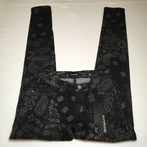 RANBEERI Skinny Straight Leg Jeans
